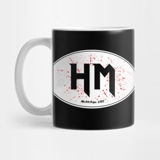 Heavy Metal Euro Style Car Decal Mug